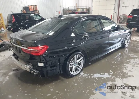 2016 BMW 750I xDrive z USA, uszkodzony, nr VIN WBA7F2C55GG416463